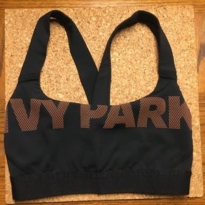 Ivy Park | Sports Bra _ XS (Black w/ brown)